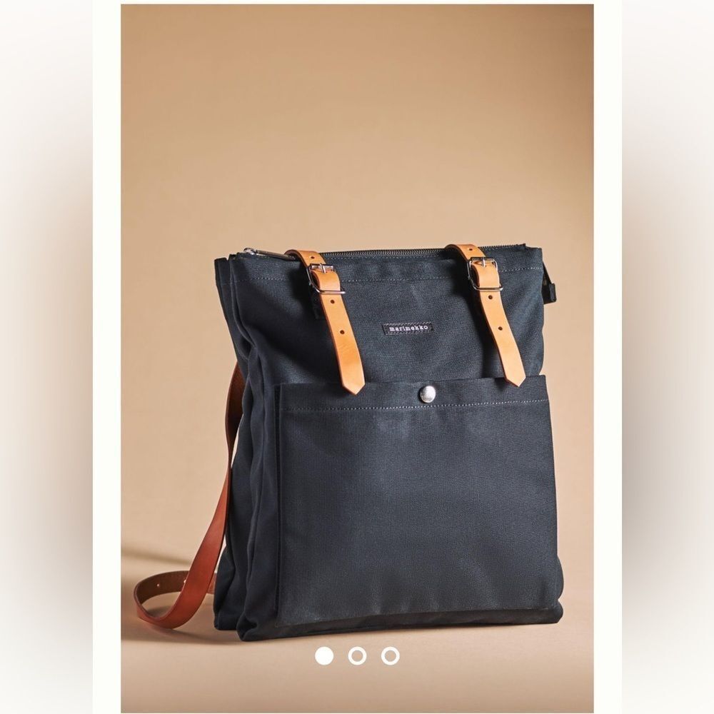 Anthropologie Marimekko Canvas Backpack Color:
BLACK